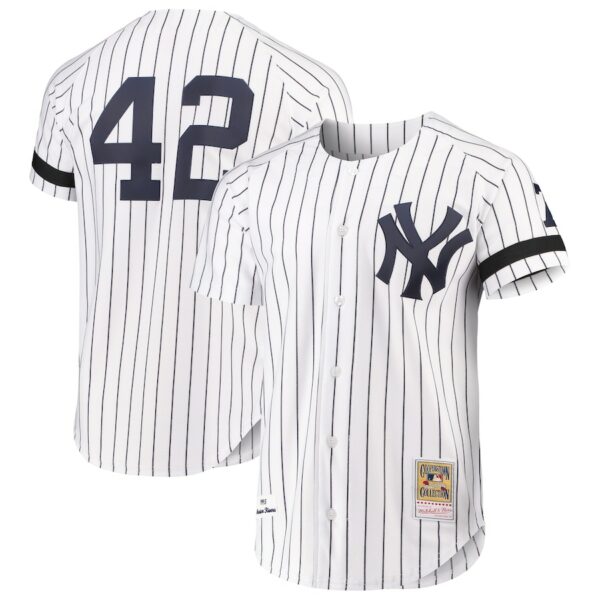 Mariano Rivera New York Yankees Mitchell & Ness Jersey - White