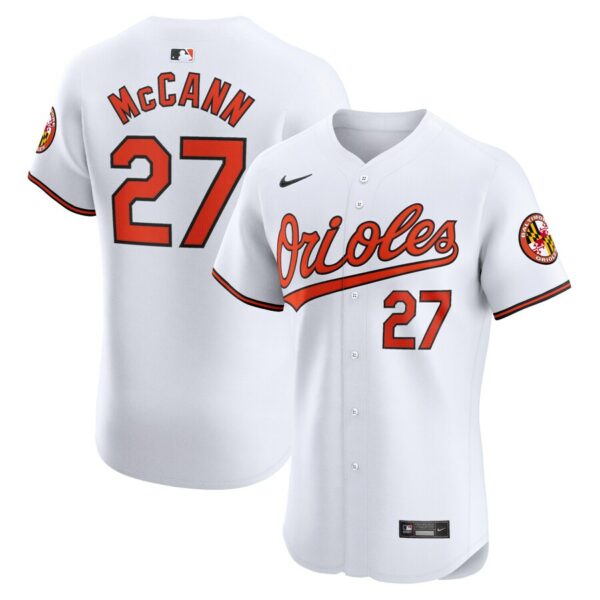 James McCann Baltimore Orioles Nike Home Elite Player Jersey - White