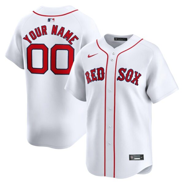 Boston Red Sox Nike Youth Home Limited Custom Jersey - White