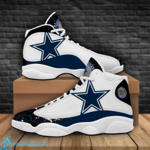 Dallas Cowboys Jordan Basketball Shoes