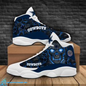 Dallas Cowboys Shoes Skull Basketball