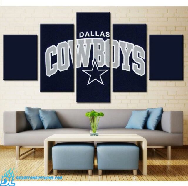 Dallas Cowboys Canvas Wall Art No1 Cheap For Living Room Home Decor   5 Panel Dallas Cowboys Canvas Wall Art Cheap For Living Room Home Decor 1 640x634 