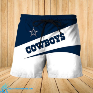 Mens Dallas Cowboys Shorts Hawaiian