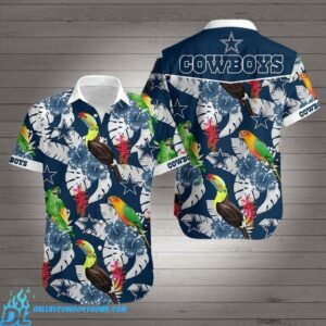 Dallas Cowboys Hawaiian Shirt Button Up Short Sleeve