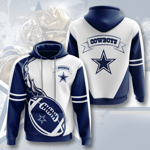 New Era Team Logo Dallas Cowboys Hoodie - Dallas Cowboys Home