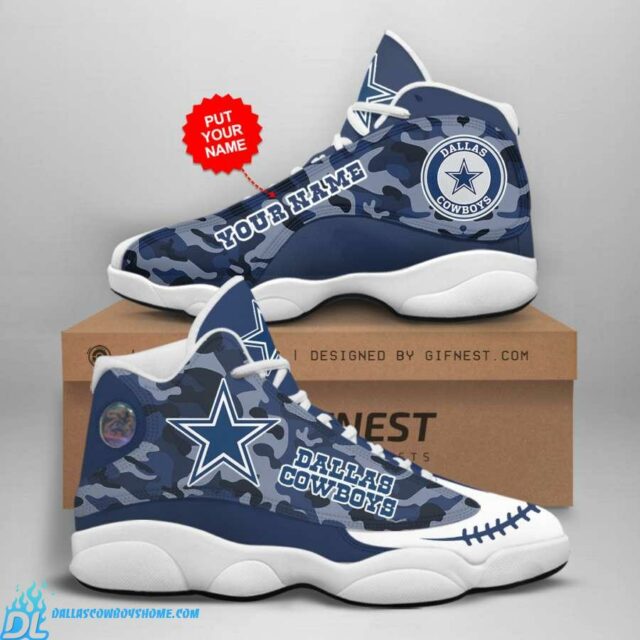 Dallas Cowboys Shoes Custom Air Jordan Dallas Cowboys Home