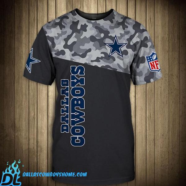 Stars Pattern Dallas Cowboys Shirts, Custom Dallas Cowboys Polo Shirts ...