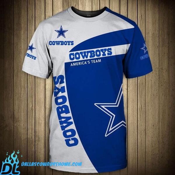 Dallas Cowboys T-Shirt Mens America's Team - Dallas Cowboys Home