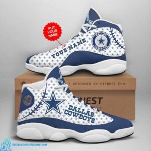 Personalized Dallas Cowboys Jordan Shoes