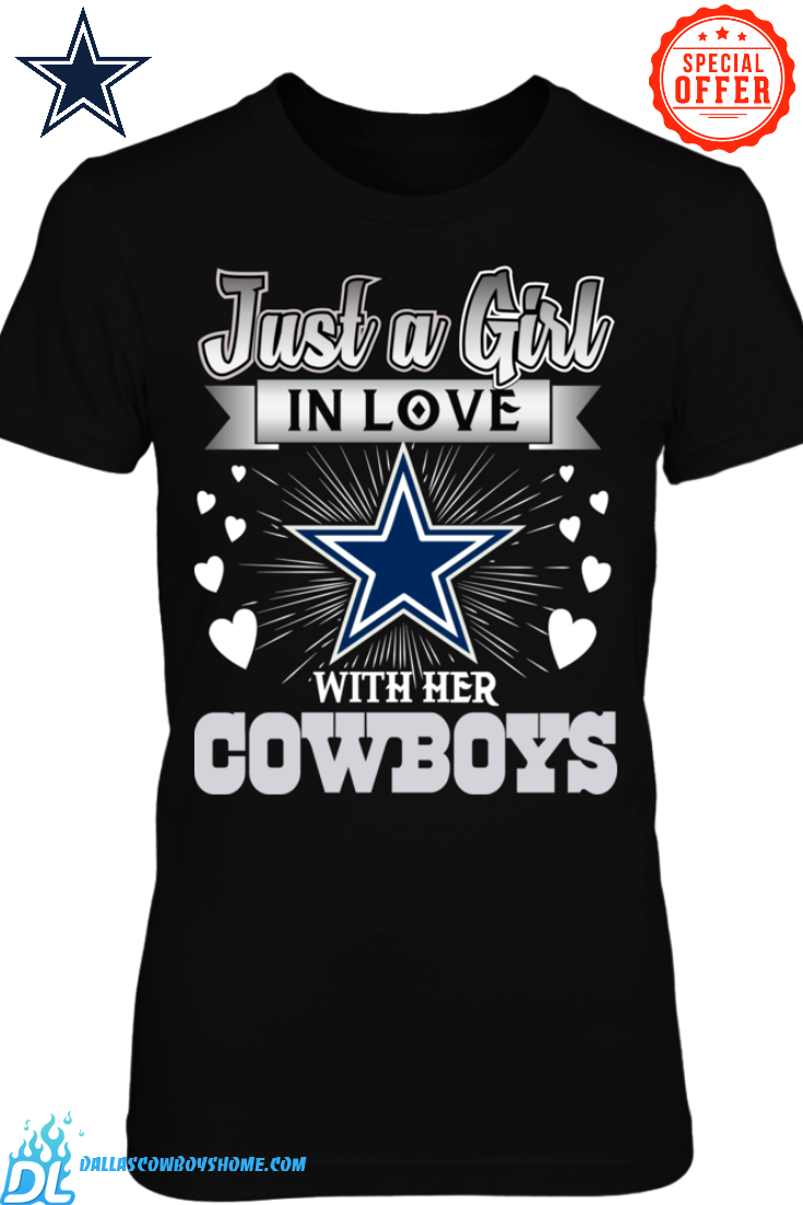 Dallas Cowboys T-Shirts For Women - Dallas Cowboys Home