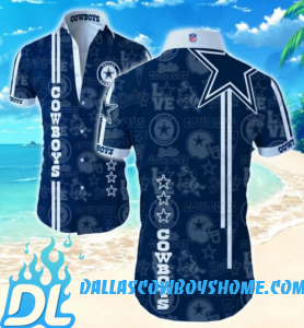 Dallas Cowboys Hawaiian Retro Shirt
