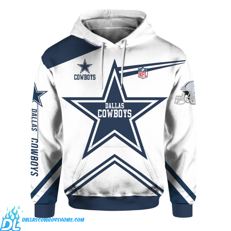 Dallas Cowboys hoodie custom 3D print ful for sale