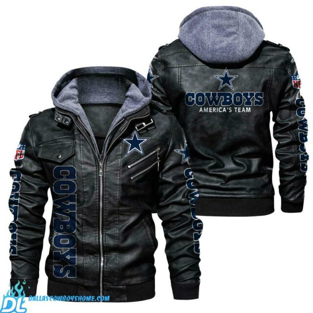 Dallas Cowboys Leather jacket American team for men Dallas Cowboys Home
