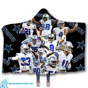 Dallas Cowboys blanket hoodie football team