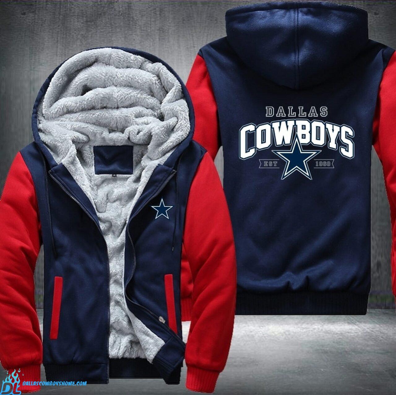 Dallas Cowboys Fleece Jacket - Dallas Cowboys Home