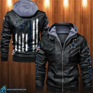 Dallas Cowboys Leather jacket for motocycle