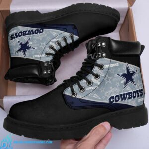 Dallas Cowboys boots sticker print full