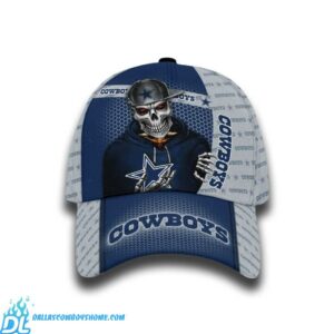 Dallas Cowboys hat skull custom