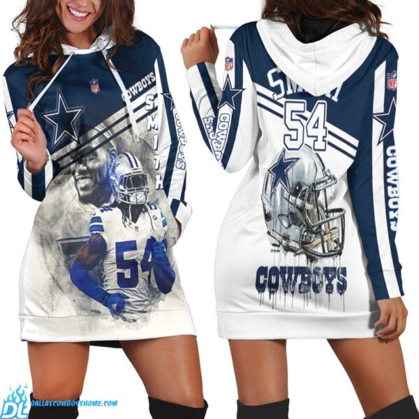 Dallas Cowboys hoodie dress Jaylon Smith 54