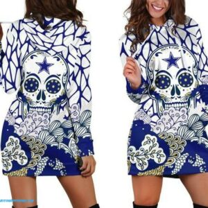 Dallas Cowboys hoodie dress skull