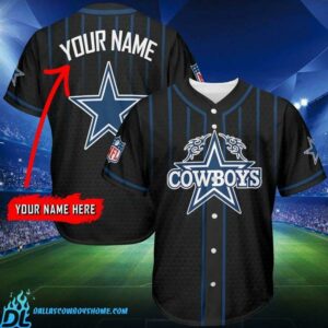 Dallas Cowboys jersey logo custom