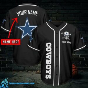 Dallas Cowboys jersey skull custom