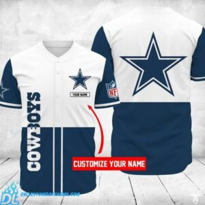 Dallas Cowboys jersey white new design