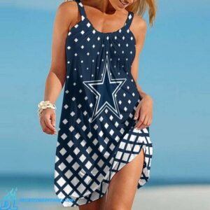 Dallas Cowboys womens dress caro