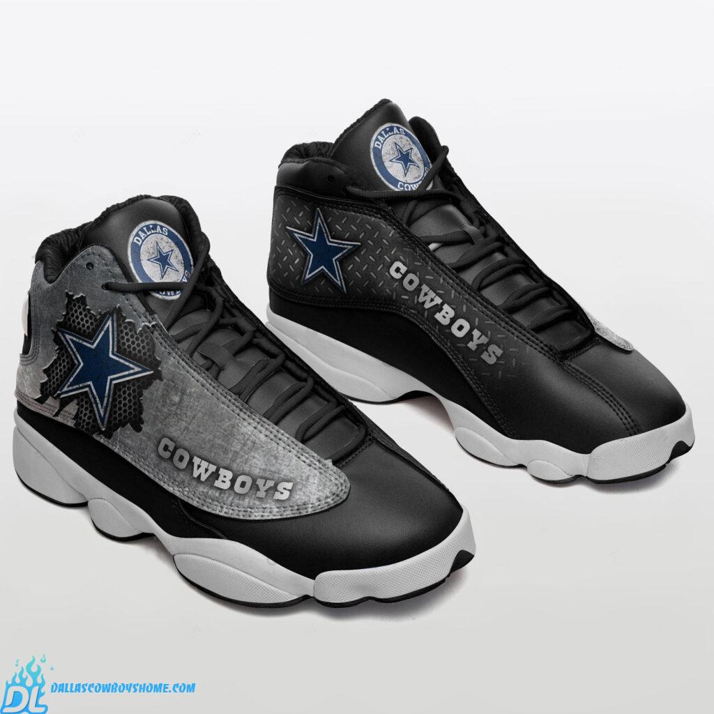 Dallas Cowboys Air Jordan 13 Sneakers, Cowboys Football Custom Shoes -  Reallgraphics