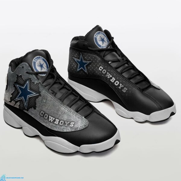 Dallas Cowboys Jordan 13 black custom
