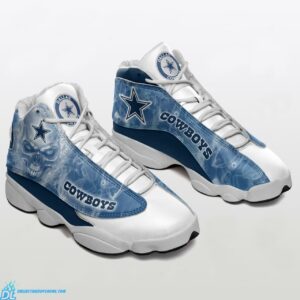 Dallas Cowboys Jordan 13 blue skull
