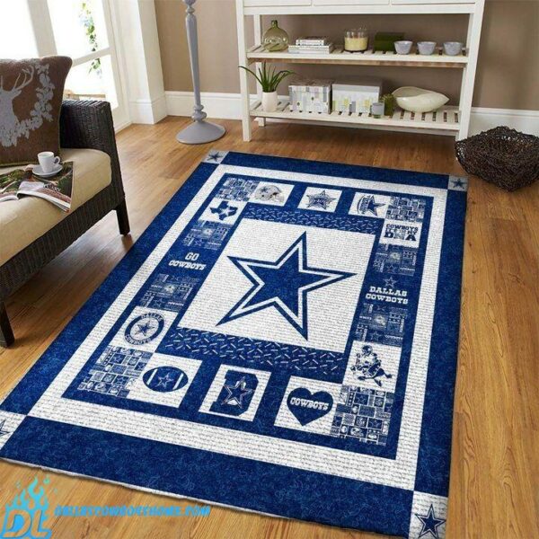 Dallas Cowboys area rug