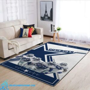 Dallas Cowboys bathroom rug set