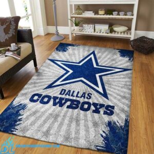 Dallas Cowboys field rug