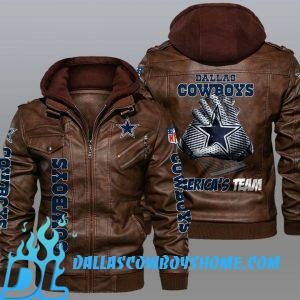 Dallas Cowboys leather championship jacket