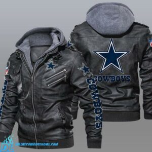 Dallas Cowboys leather coat