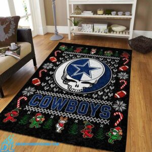 Dallas Cowboys rug skull custom for christmas