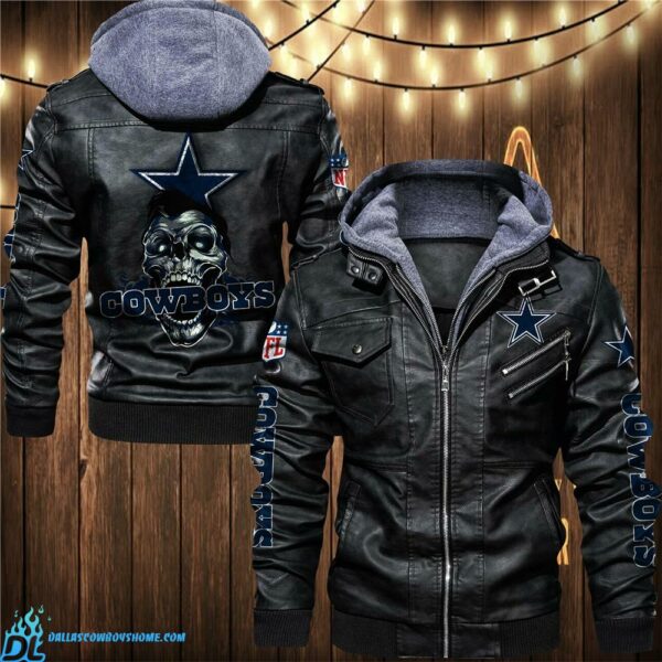 Real leather Dallas Cowboys jacket