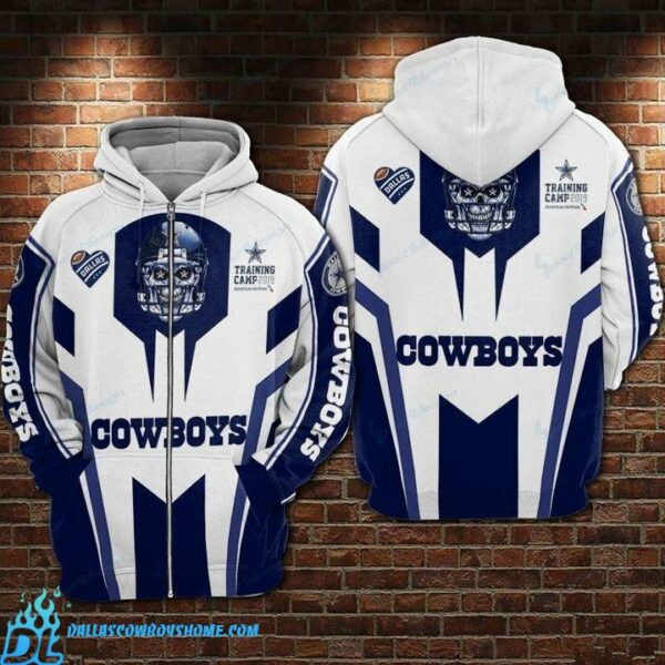 men's Dallas Cowboys full zip hoodie