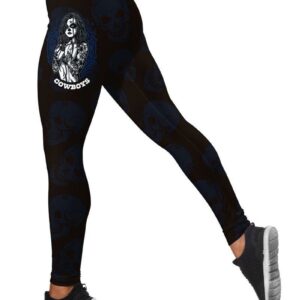 Dallas Cowboys Glitter Pattern Yoga leggings