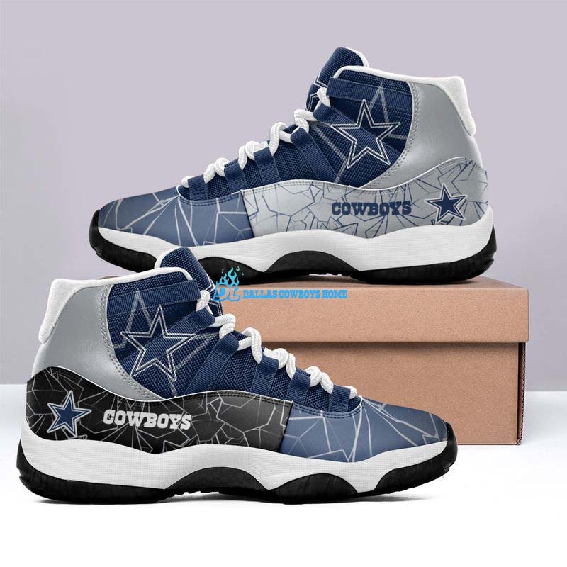 Dallas Cowboys Team Custom Shoes Air Jordan 13 Sneakers Shoes Tennis Shoes