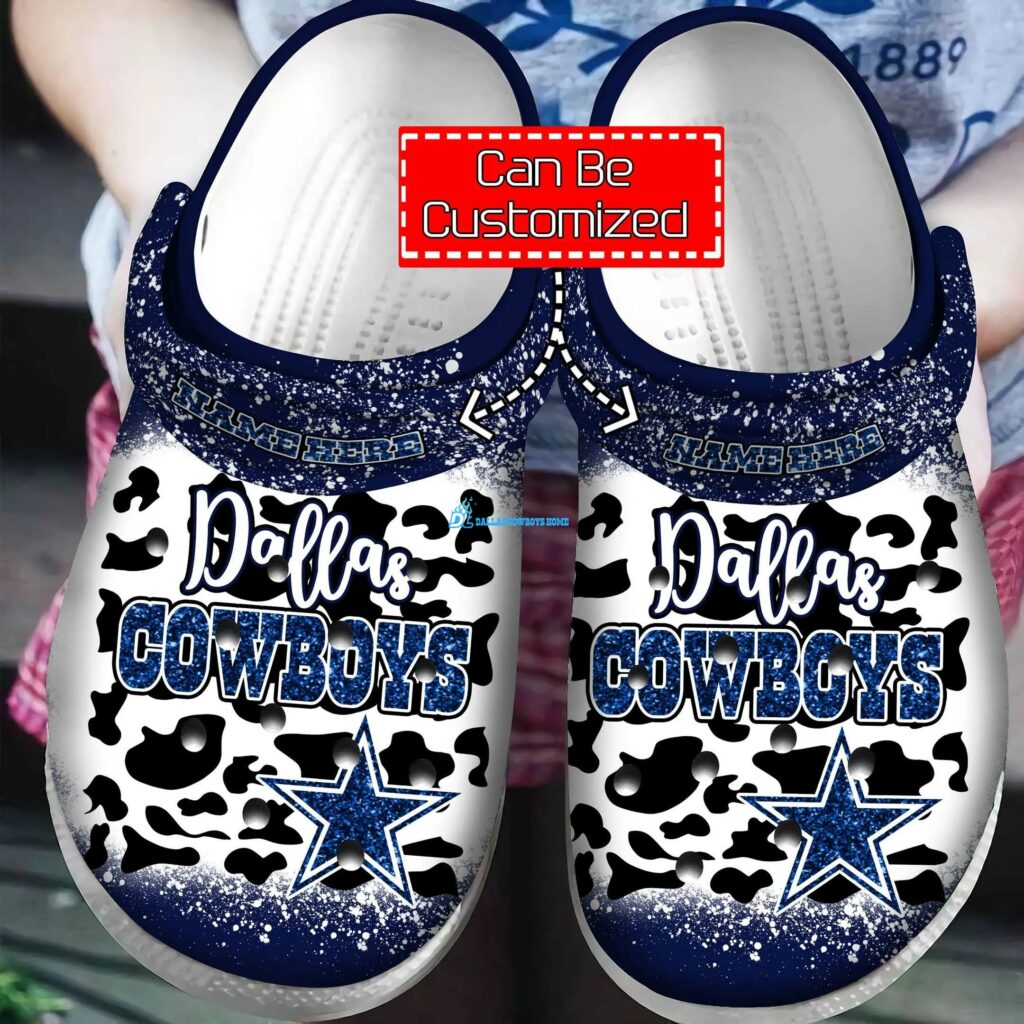 Cowboys Crocs Hot trendy 2021 3D print full