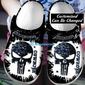 Stay Comfortable and Stylish with Personalized Dallas Cowboys Crocs, Skull  Lava Halloween