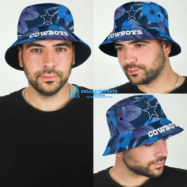 Dallas Cowboys bucket hawaiian hat