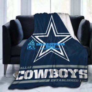 large Dallas Cowboys blanket