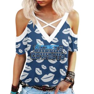 Dallas Cowboys Shoulder T-Shirt DCH007