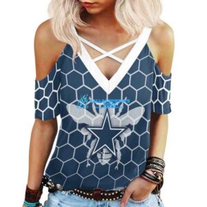 Dallas Cowboys Shoulder T-Shirt DCH012
