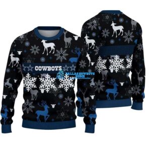 Dallas Cowboys light up christmas sweater