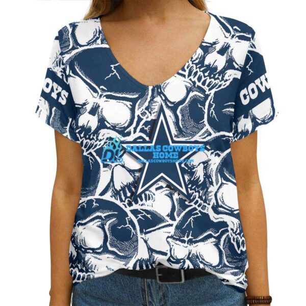 Dallas Cowboys round neck T-shirt custom 3d DCH002