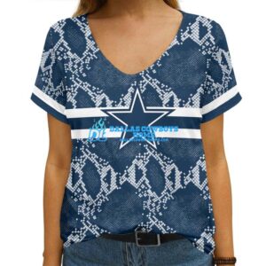 Dallas Cowboys round neck T-shirt custom 3d DCH005